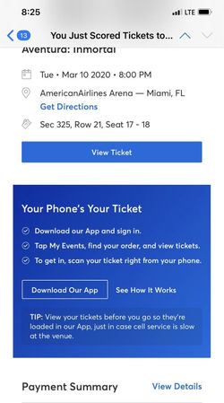 Tickes for Romeo santos