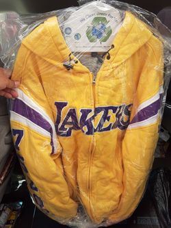 Kobe Bryant Lakers hoodie jacket one of a kind championship finals