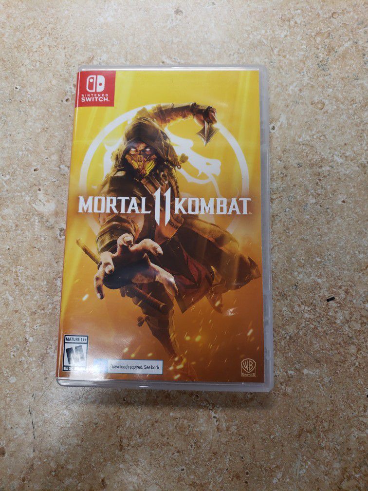 Nintendo Switch Game: Mortal Kombat 11