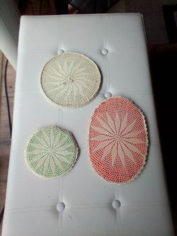 Doilies lot of 3
