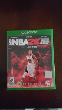 Xbox one NBA 2K16