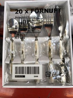 Silverware fork spoon knife set new in box