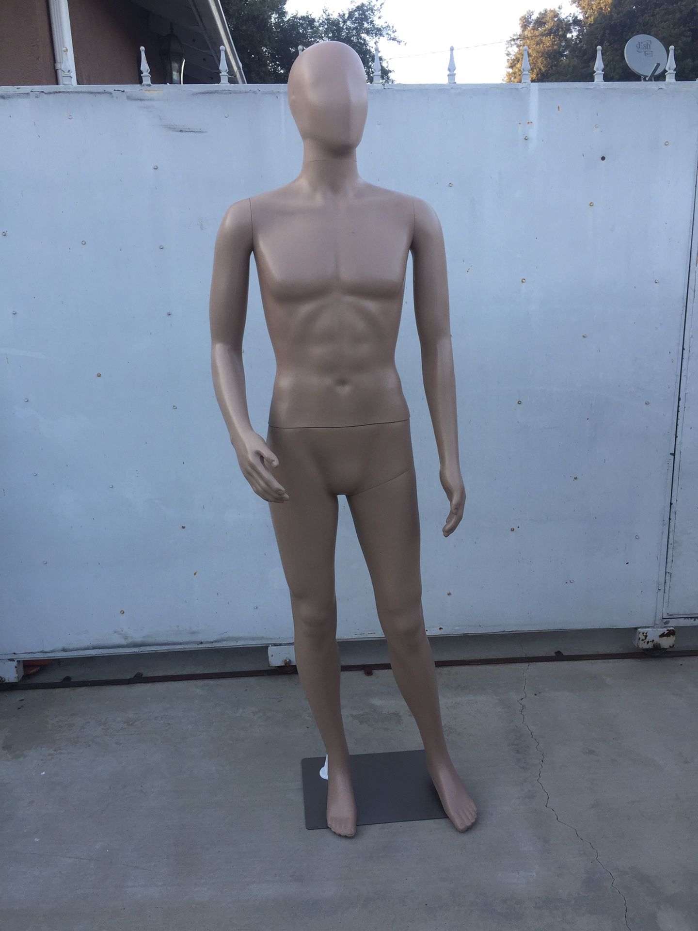 6 foot mannequin male, female, unisex like new