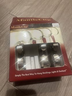 4 Mantel Clips