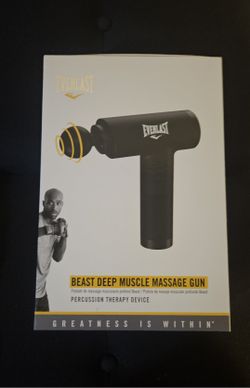 Everlast Beast Deep Muscle Massage Gun – Percussion Therapy Device