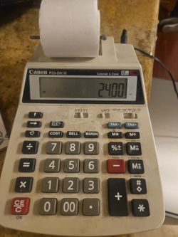 Calculator cannon p23-DH lll