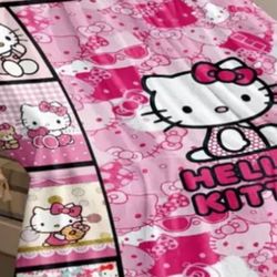 Hello Kitty Blankets U Choose I Have 2 Of Each Blanket Fleece Warm New Pretty