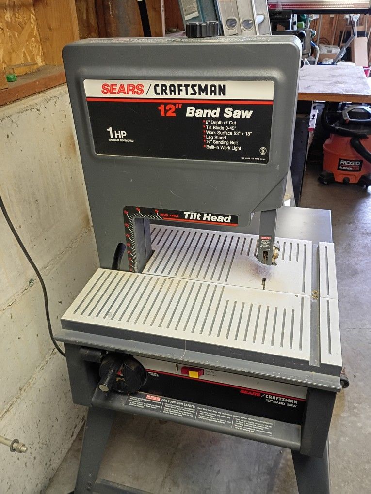 Craftsman 12" Band Saw