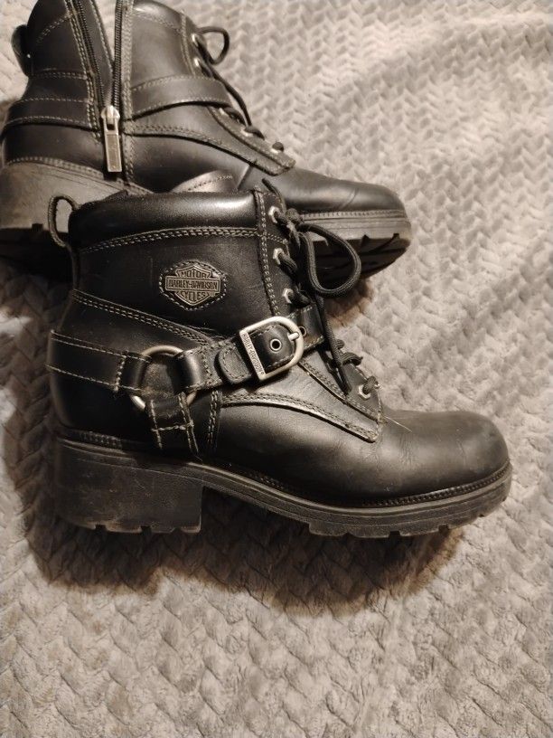 Women's Harely Davidson Riding Boots
