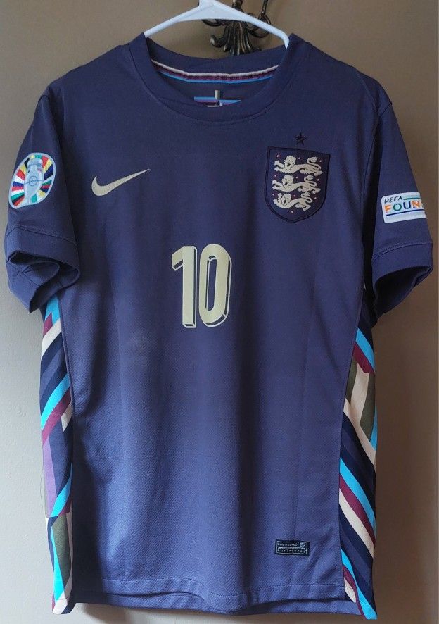 England Away Kit Euros Bellingham #10