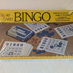 Vintage 1981 NIB 40 Card Bingo Game by Whitman Western Publishing -  Pickup in Baldwin Park