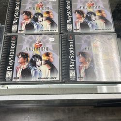 Final Fantasy 8 Ps1 $30 Each Gamehogs 11am-7pm
