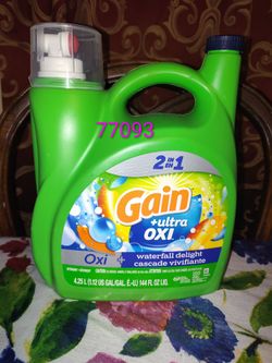 Gain detergent 144 oz $15 *** Houston TX 77093