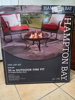 Outdoor fire pit new