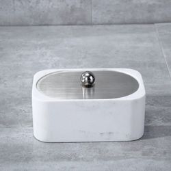 Marble Qtip Holder