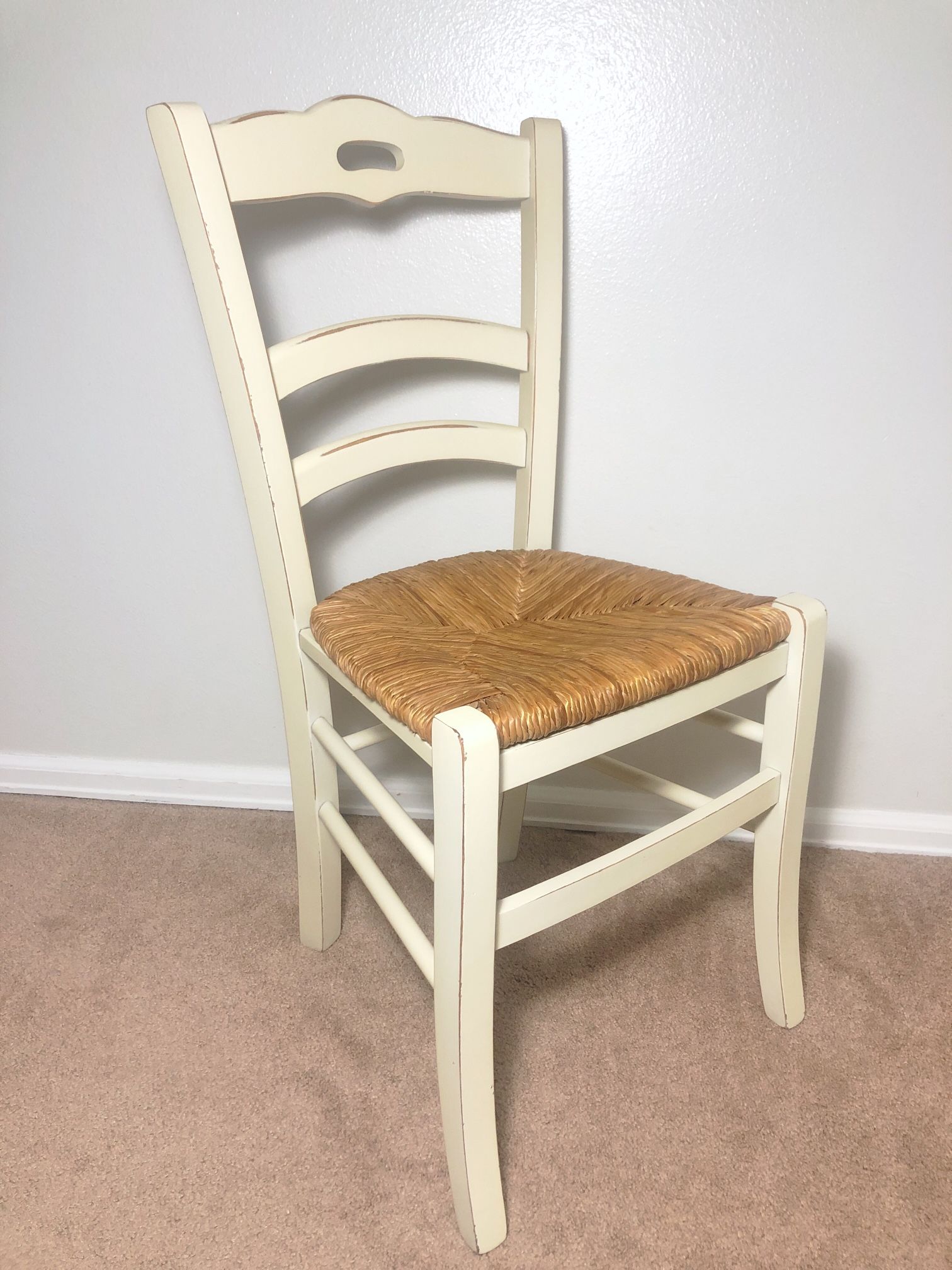 Nice Pottery Barn Kids Solid Wood Cane Seat Desk Chair