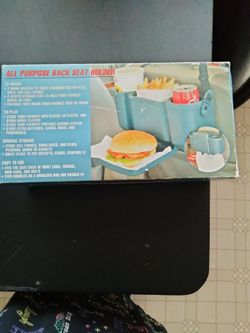New Back Seat Food Tray Organizer
