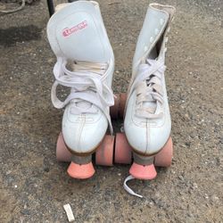 Quad Roller Skates - CHICAGO Skates Premium White Indoor/Outdoor Quad