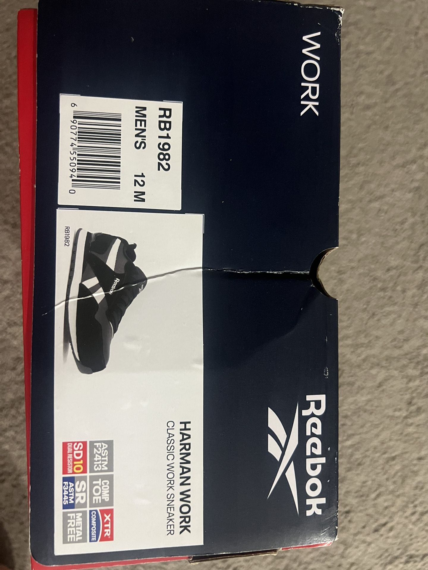 Reebok Harman Classic Work Mens Size 12