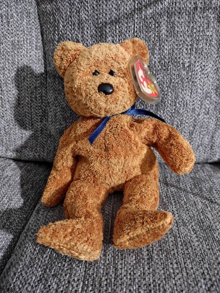 Ty Beanie Babies Fuzz The Bear July 23, 1998