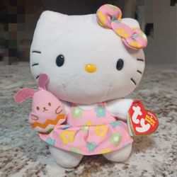 Hello Kitty. Original Beanie Baby w/Tag