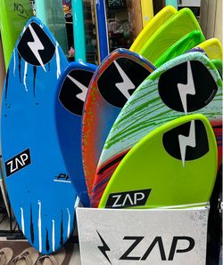 Zap & Apex skim board boards at Catch a Wave Surf Shop