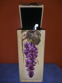 Beautiful Wine bottle. 14" h