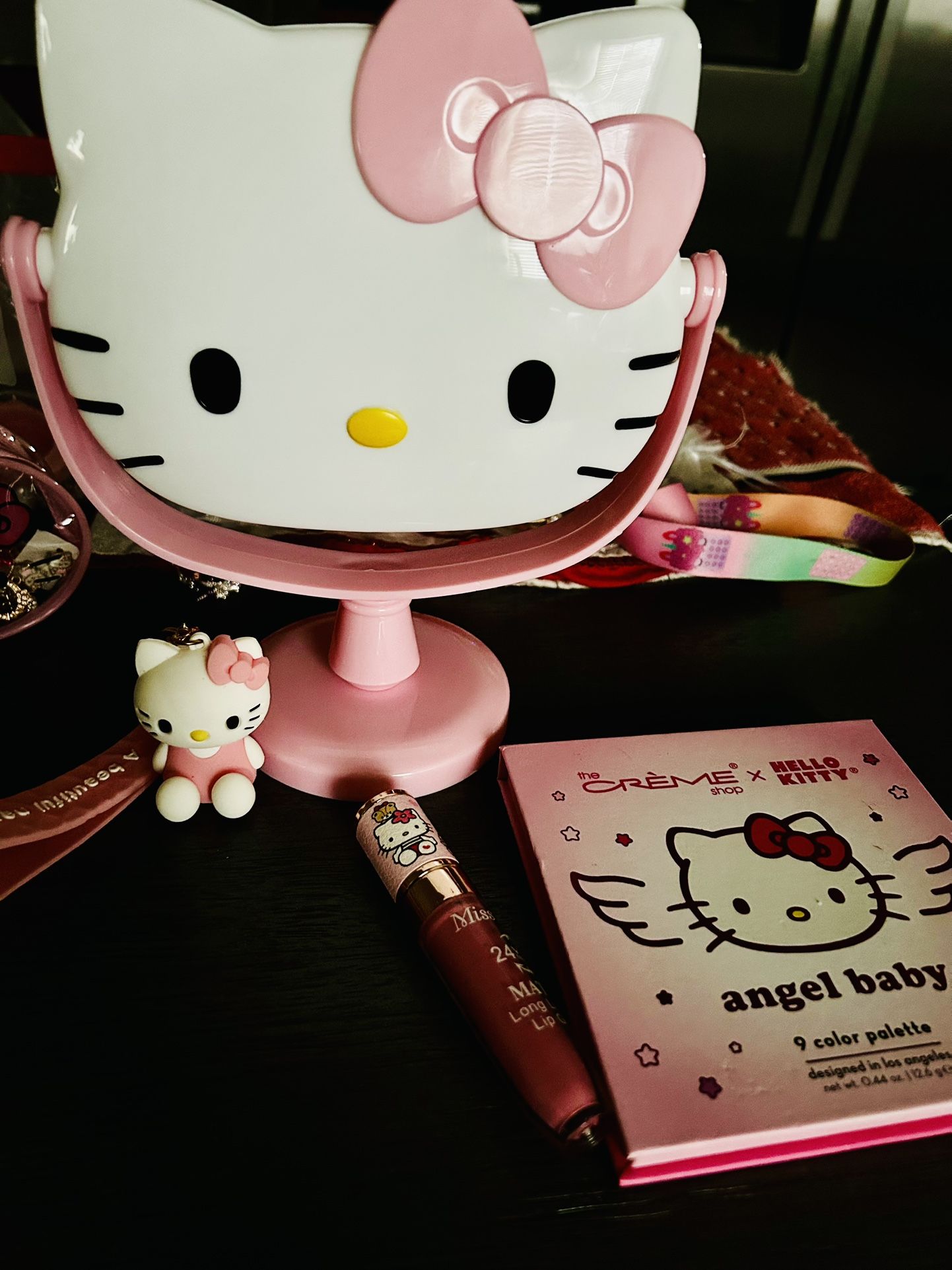 Hello Kitty Mirror And Makeup Bundle $27