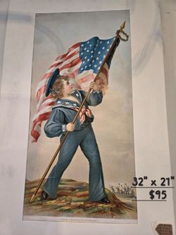 Antique Patriotic C.D. Kenny Souvenir