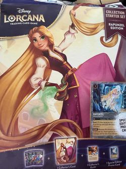 Disney Lorcana Attack of the Vine TCG Collection Starter Set Rapunzel Edition - 10 in hand
