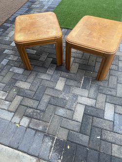 2 medium-sized tables