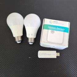 Samsung Smart Things Motion Sensor Lights And USB Link