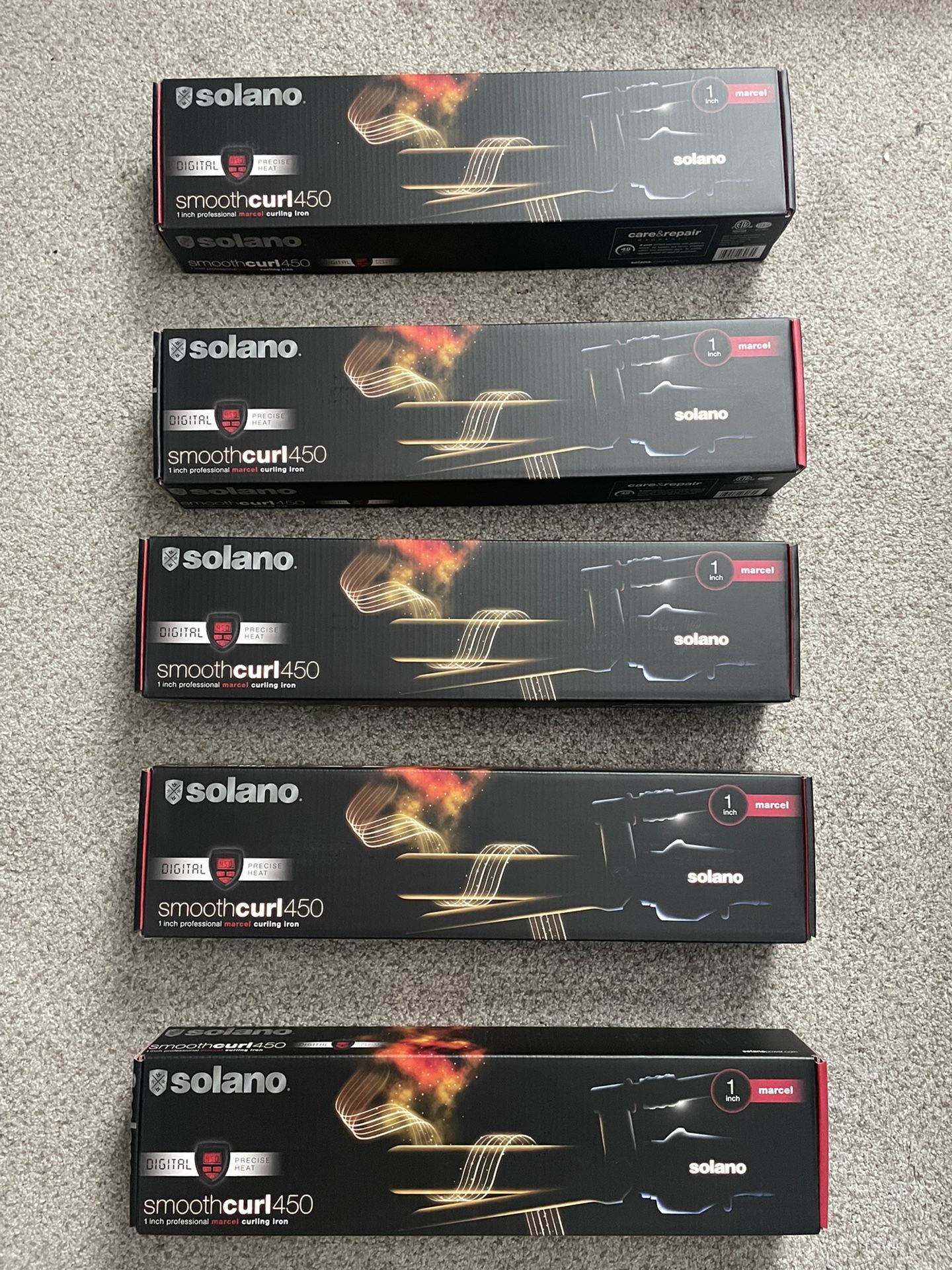 Bio Ionic Curling Iron Solano SmoothCurl 450 1