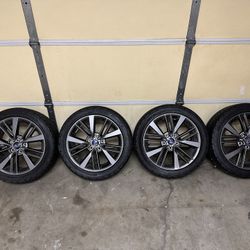 OEM Subaru WRX Wheels+Tires