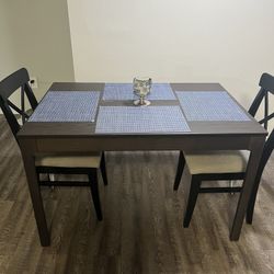 Dining Table Set With Leaf