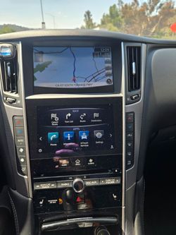 2016 infiniti Q50 stock radio
