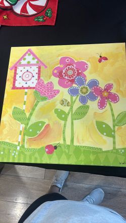 Kids Flowers Frame