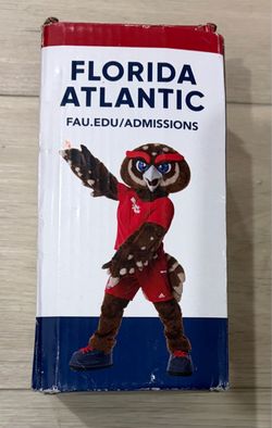 Bobblehead de Owlsley, la mascota oficial de la Universidad Atlántica de Florida