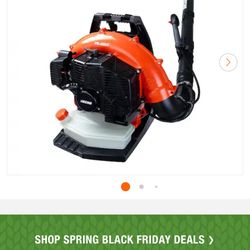 ECHO 216 MPH 517 CFM 58.2cc Gas 2-Stroke Backpack Leaf Blower with Tube Throttle