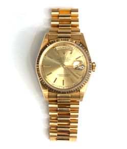18k YELLOW GOLD ROLEX PRESIDENT
