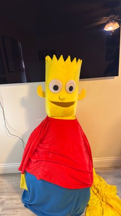 Bart Simpson full size mascot costume cosplay