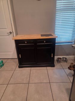 Butler block kitchen island