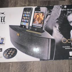 Altec Octave Duo Bluetooth Speaker with Charger NEW