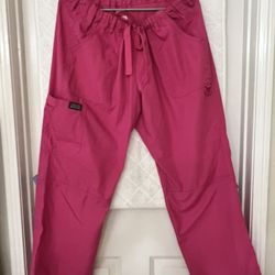 Cherokee Women Scrubs Pant Drawstring Cargo  