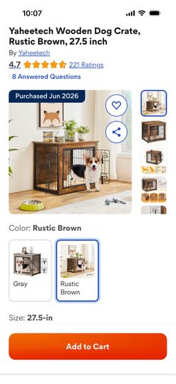 Dog Crate 27”