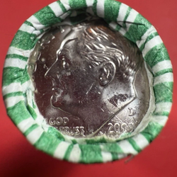 Low Mintage 2009 D dime roll