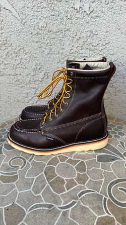 WORK BOOTS DURADERO SOFT TOE SIZE 10 WIDE MENS