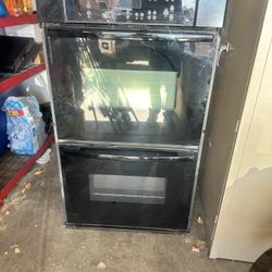 Double Wall Oven Black