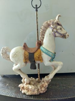 Vintage 19' Carosoul Horse