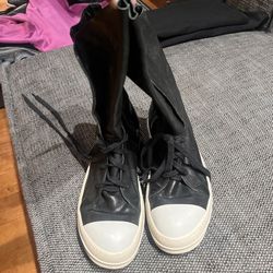 Rick Owen’s High Top Sneaked  Used 